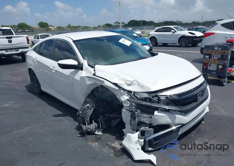 2020 Honda Civic Lx из США, поврежденный, VIN 2HGFC2F62LH521005